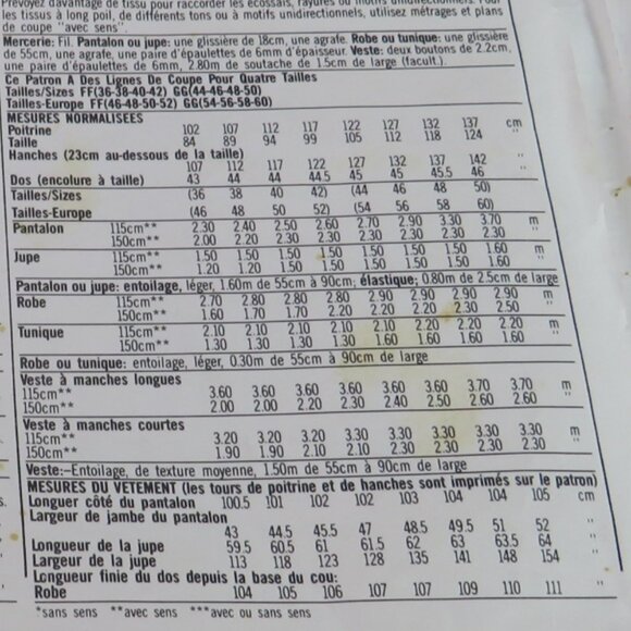 simplicity 7896 sewing pattern dress, jacket, top, pants, skirt - Picture 7 of 9